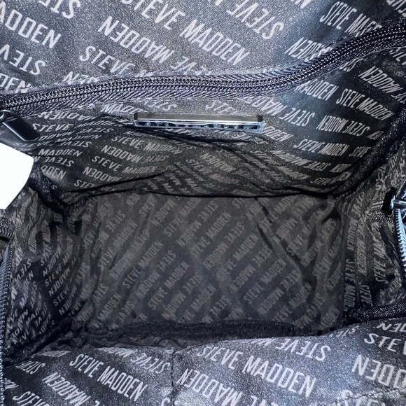 Steve Madden Black Mini Bagpack NWT